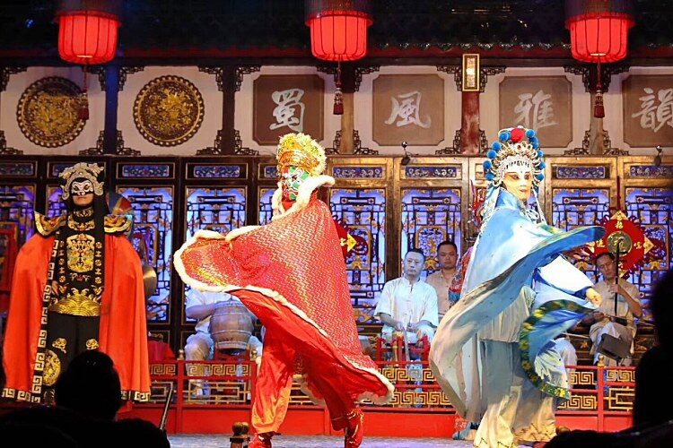 Shanghai--Chinese Opera Dinner Show #157